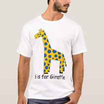 G is for Giraffe t-shirts by wavehound G is for Giraffe t-shirts