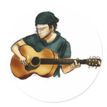 G is for Guitar stickers by allaboutdrums G is for Guitar stickers