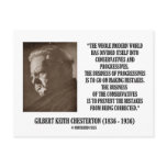 G.K. Chesterton Conservatives Progressives Mistake postcards