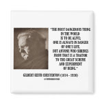 G.K. Chesterton Great Scheme Experiment Of Being magnets