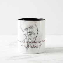 G. K. Chesterton on Silence Mugs