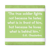 G.K Chesterton Quote magnets by princessklb07 G.K Chesterton Quote magnets