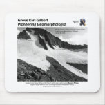 G K Gilbert VII - Pioneering Geomorphologist Mousepad