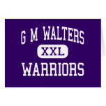 G M Walters - Warriors - Junior - Fremont cards