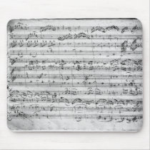 G major for violin, harpsichord and violoncello mouse pads