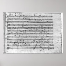 G major for violin, harpsichord and violoncello poster
