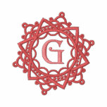 G Monogram Snowflake embroidered womens shirt