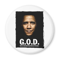 G.O.D. REFRIGERATOR MAGNET