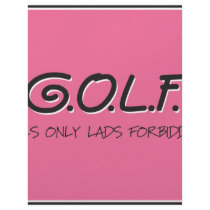 G.O.L.F. GALS ONLY LADS FORBIDDEN letterhead by laneluoma G.O.L.F. GALS ONLY LADS FORBIDDEN letterhead