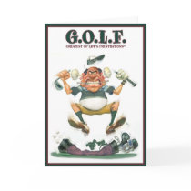 G.O.L.F. GREATEST OF LIFE'S FRUSTRATIONS cards by laneluoma G.O.L.F. GREATEST OF LIFE'S FRUSTRATIONS cards