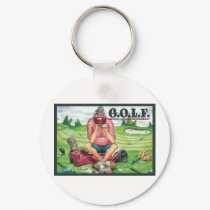 G.O.L.F. GREATEST OF LIFE'S FRUSTRATIONS keychains