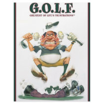 G.O.L.F. GREATEST OF LIFE'S FRUSTRATIONS letterhead