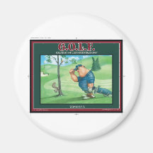 G.O.L.F. GREATEST OF LIFE'S FRUSTRATIONS MAGNET