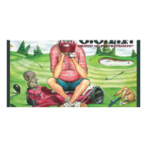 G.O.L.F. GREATEST OF LIFE'S FRUSTRATIONS PHOTO CARD TEMPLATE