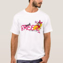 G.R.E.E.D. series #1 t-shirts