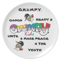 G.R.U.M.P.Y. PARTY PLATES