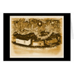 G Scale Model Train Greeting Card G Scale Model Train Greeting Card