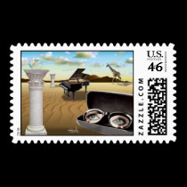 G Sharp - Surrealism by Cheryl Daniels stamps