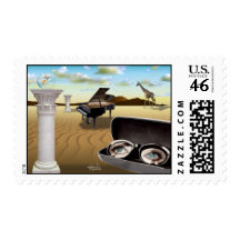 G Sharp - Surrealism by Cheryl Daniels Stamp