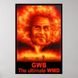 G W Bush - WMD posters