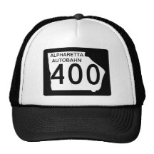 GA 400 "Alpharetta Autobahn" Trucker Hats