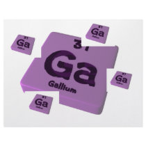 Ga Gallium Custom Letterhead