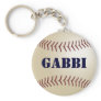 Gabbi Baseball Keychain