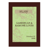 Gabby Favor Cards