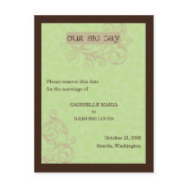 Gabby Save the Date postcards