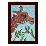 Gabby the Giraffe Greeting Cards
