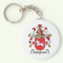 Gabelman Family Crest Keychain