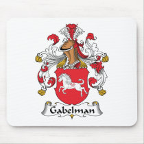 Gabelman Family Crest Mousepad