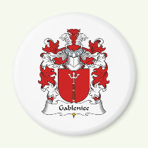 Gableniec Family Crest Magnet
