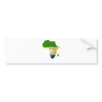 Gabon bumper stickers by heartofearth Gabon bumper stickers