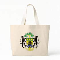 Gabon coat of arms bags