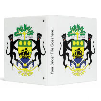 Gabon Coat of Arms detail 3 Ring Binder