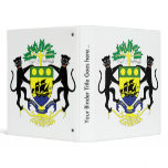 Gabon Coat of Arms detail binders