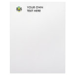 Gabon Coat of Arms letterhead