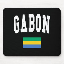 Gabon College Style mousepads by repofcountries Gabon College Style mousepads