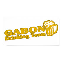 Gabon Drinking Team posters by repofcountries Gabon Drinking Team posters