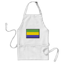 Gabon Flag aprons