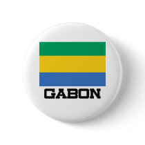 Gabon Flag buttons
