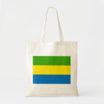 Gabon Flag Canvas Bag