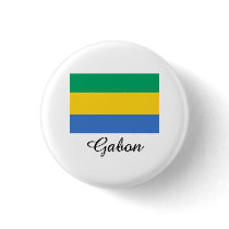 Gabon Flag Design buttons