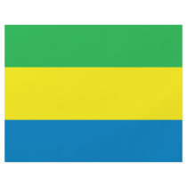 Gabon Flag flyers by flagshirts Gabon Flag flyers