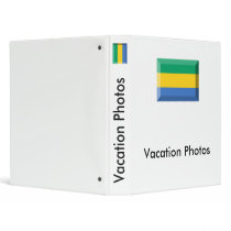 Gabon Flag Jewel Binders