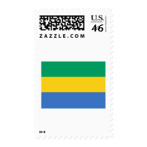 Gabon Flag postage