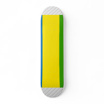 Gabon Flag Skate Board Deck