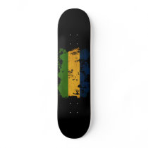 Gabon Flag Skate Decks