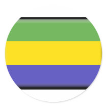 Gabon Flag stickers by jacinto888 Gabon Flag stickers